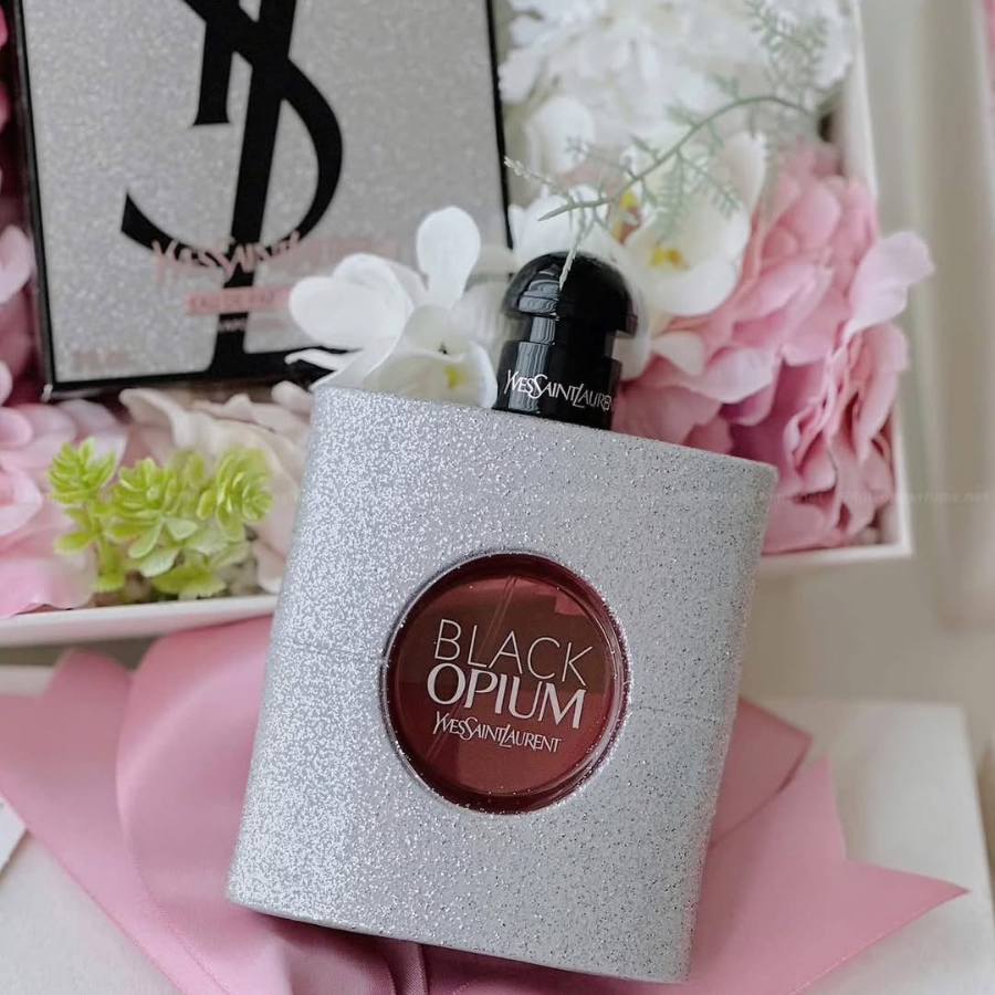 Nước Hoa YSL Black Opium EDP Glitter - Fullbox Hàng US