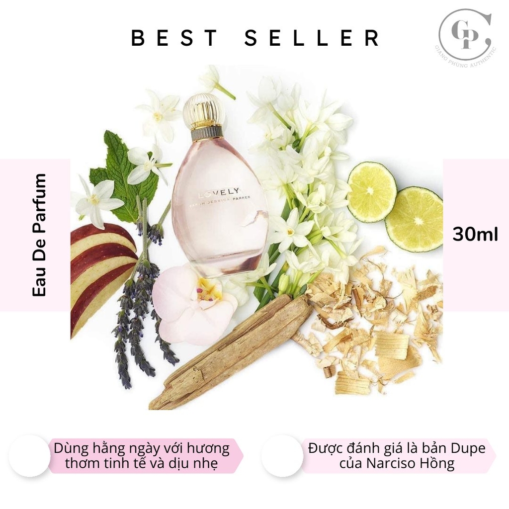 Combo 2 Nước Hoa Lovely by Sarah Jessica Parker EDP - 10ml x 2