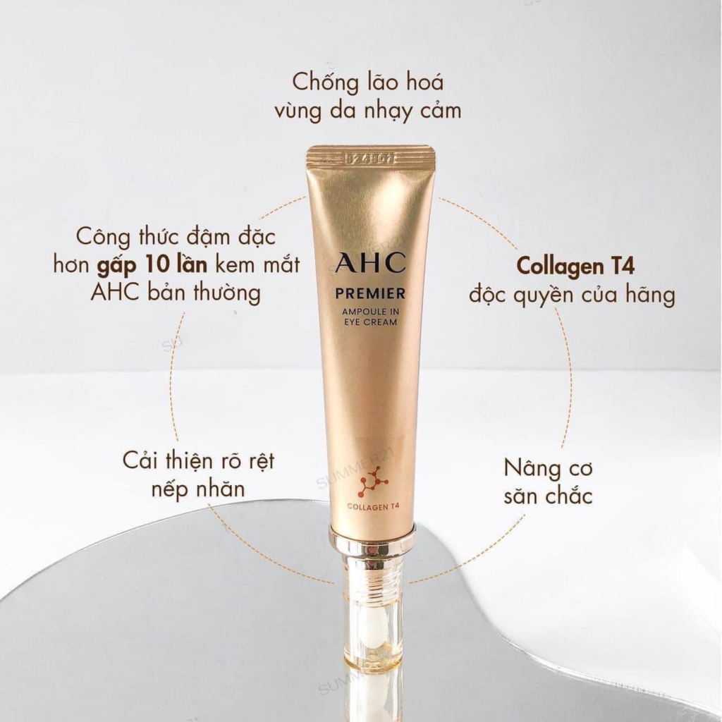 Combo 2 Kem Dưỡng Mắt AHC Premier Ampoule In Eye Cream 12ml x 2