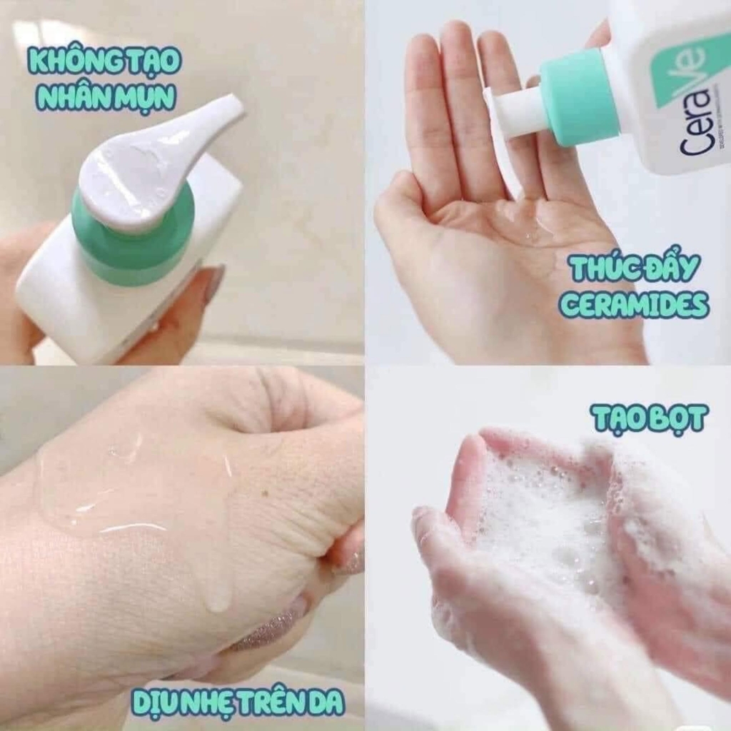 Sữa rửa mặt Cerave Foaming Cleanser