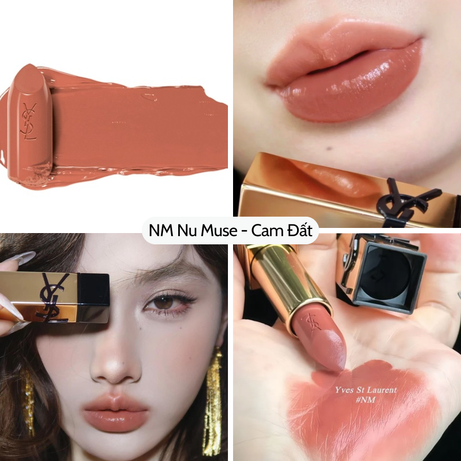 Son YSL Rouge Pur Couture Caring Satin - Fullbox