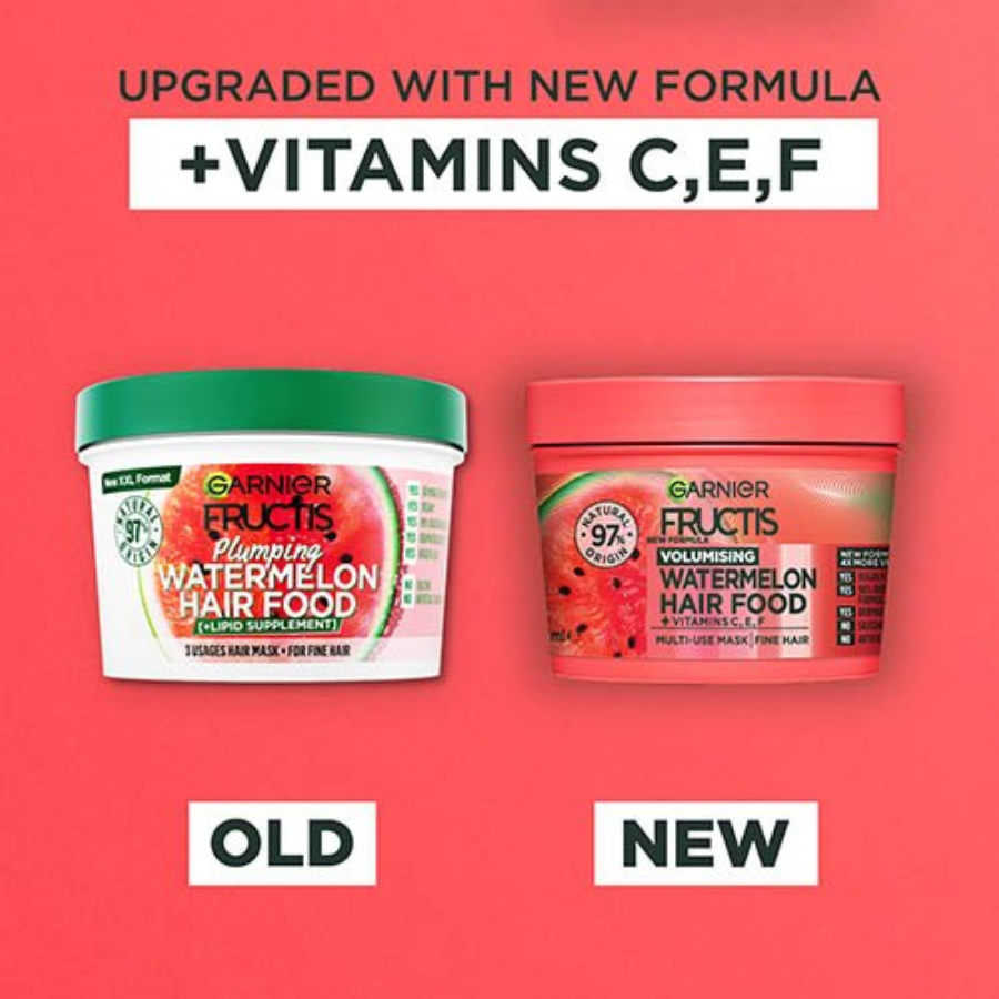 Kem Ủ Tóc Garnier Fructis Hair Food - 390ml