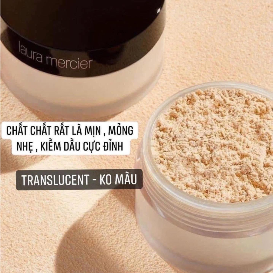 Phấn Phủ Laura Mercier Ultra-Blur Translucent Loose Setting Powder - Kèm Bông Phấn - 20g Fullbox
