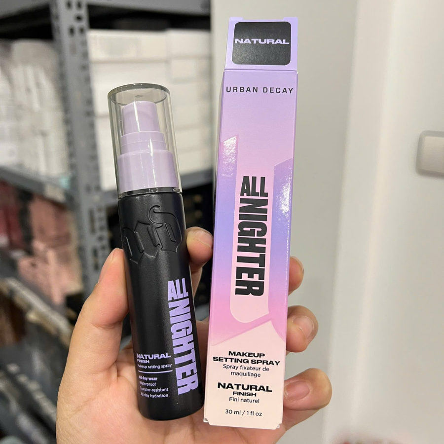 Xịt Khoá Nền Urban Decay Mini All Nighter Setting Spray 30ml - Fullbox Hàng US