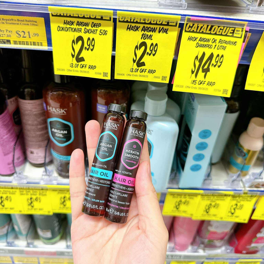 Dầu Dưỡng Phục Hồi, Bóng Tóc Hask Oil - 18ml