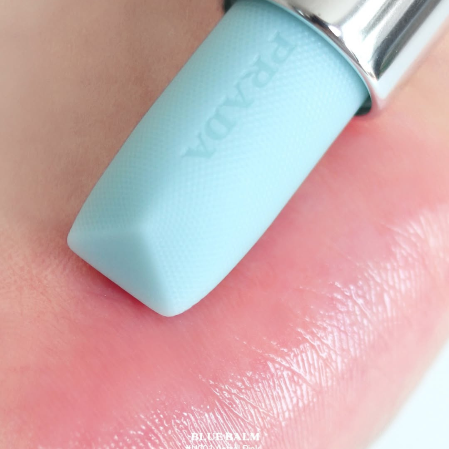 Son Dưỡng Prada Blushing Care Lip Balm 3.8g - Màu U001 Astral Pink - Fullbox Công Ty (Kèm Túi + Thiệp Hãng)