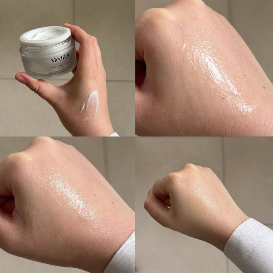 Kem Dưỡng Cấp Ẩm Medik8 Total Moisture Daily Facial Cream 12.5ml - Fullbox Hàng US