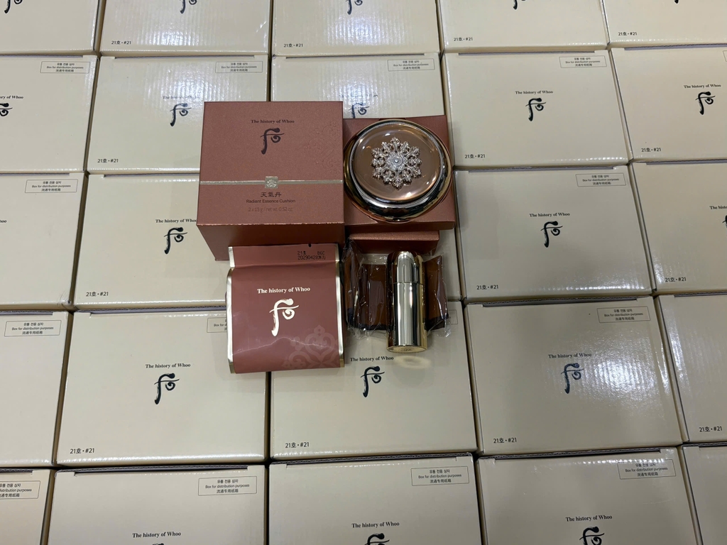 Cushion Whoo Nâu Cheongidan Radiant Essence Tone 21 - 15g