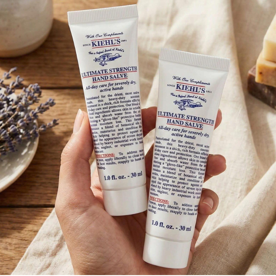 Kem Dưỡng Tay Kiehl's Ultimate Strength Hand Salve 30ml - Nobox Tách Set US