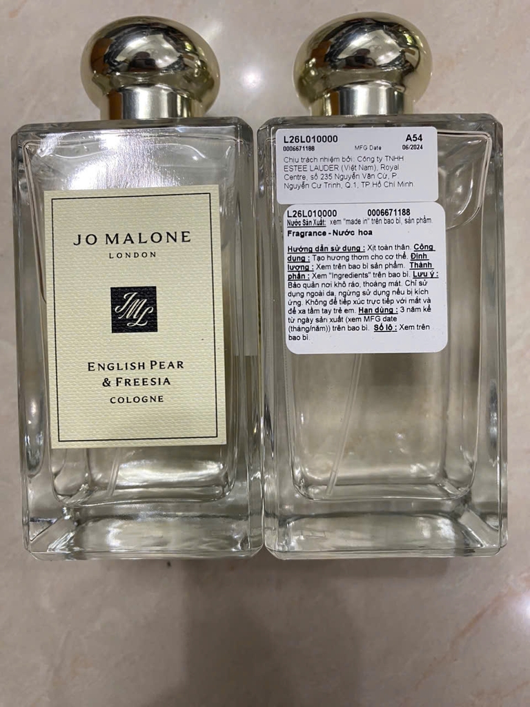 Nước hoa Jo Malone Cologne - Hàng công ty