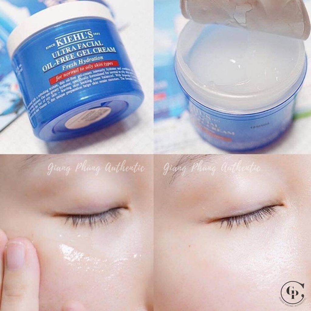 Combo 2 Kem dưỡng kiềm dầu Kiehl’s Ultra Facial Oil‑Free Gel Cream 7ml x 2
