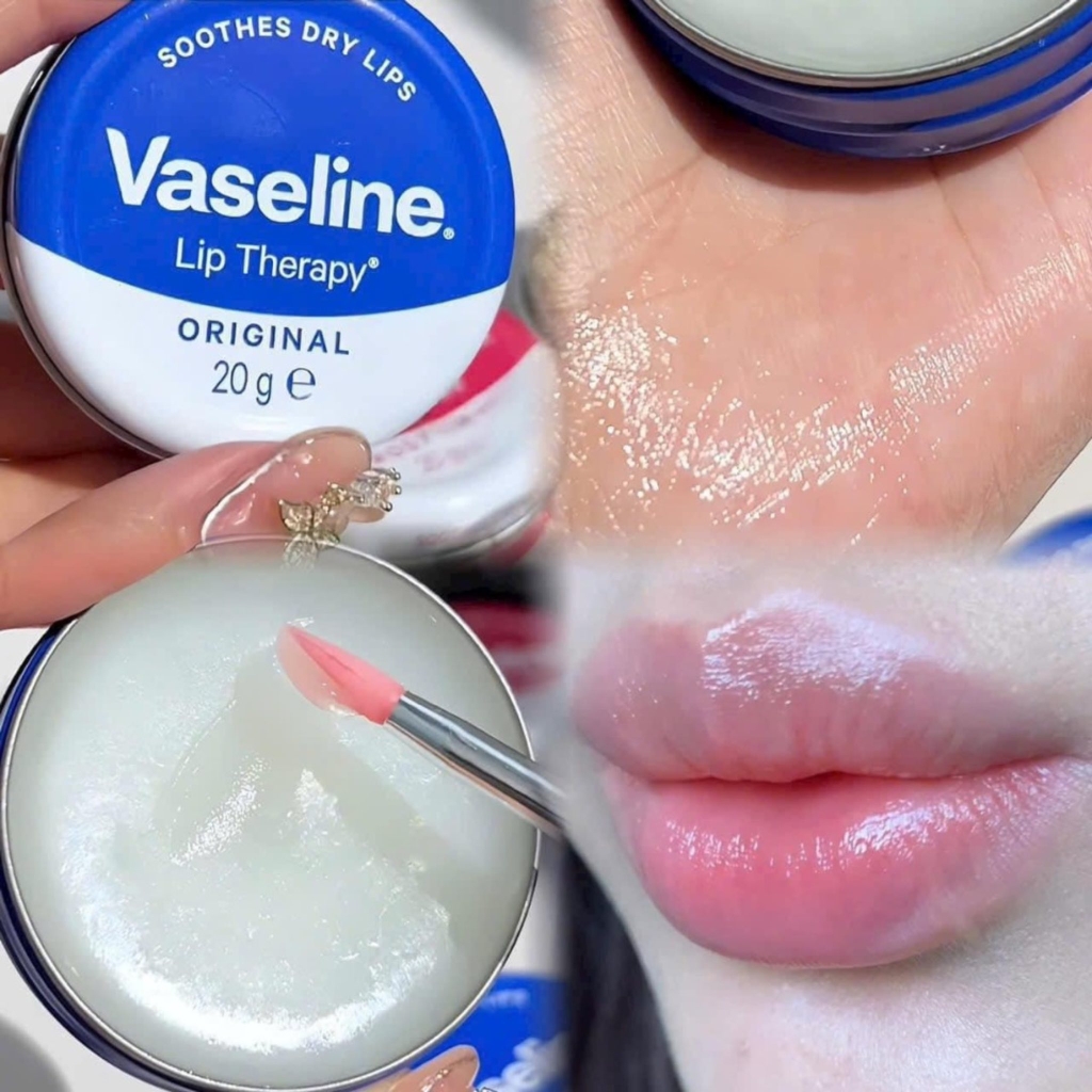 Combo 2 Dưỡng môi Vaseline Lip Therapy 20g x 2 - Original