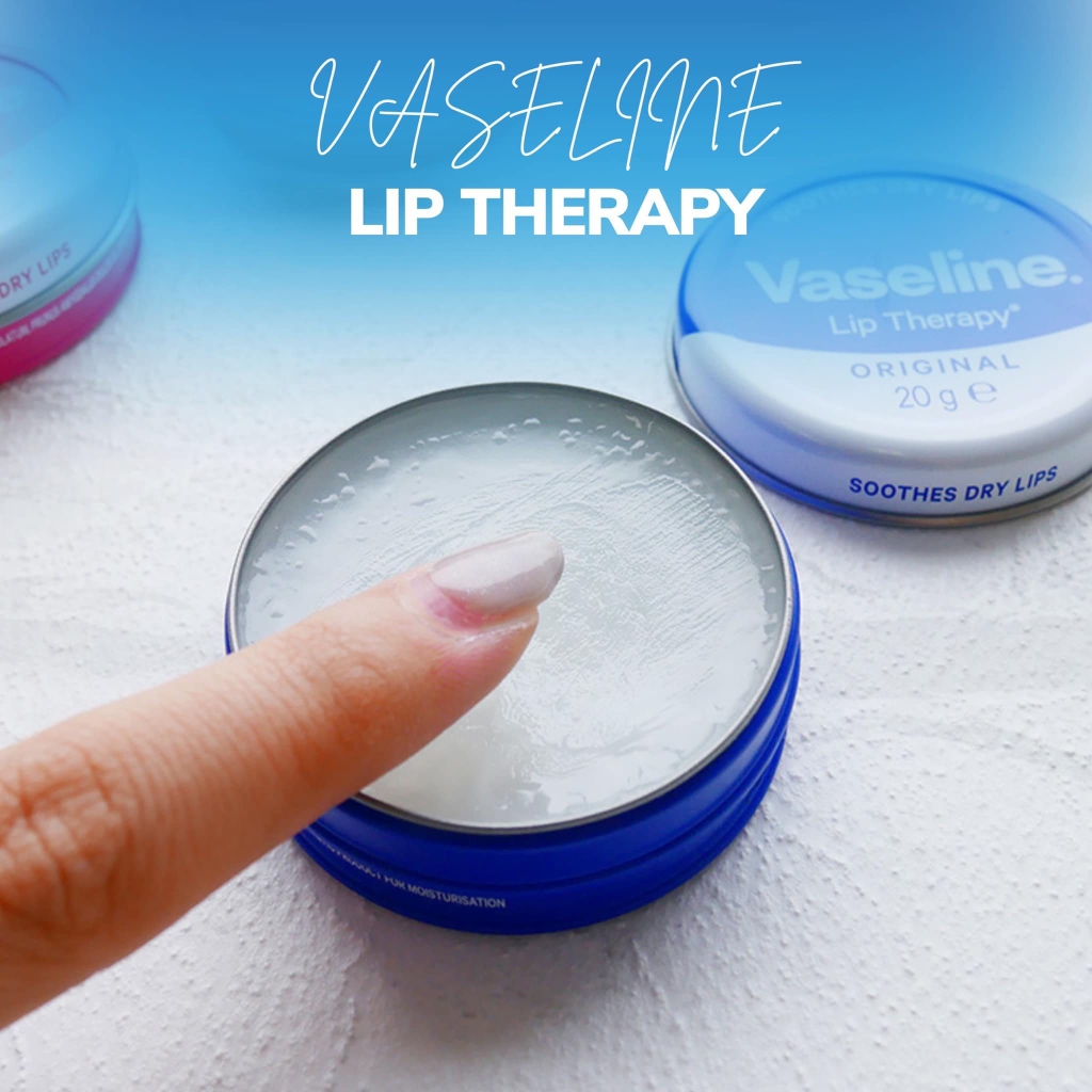 Combo 2 Dưỡng môi Vaseline Lip Therapy 20g x 2 - Original