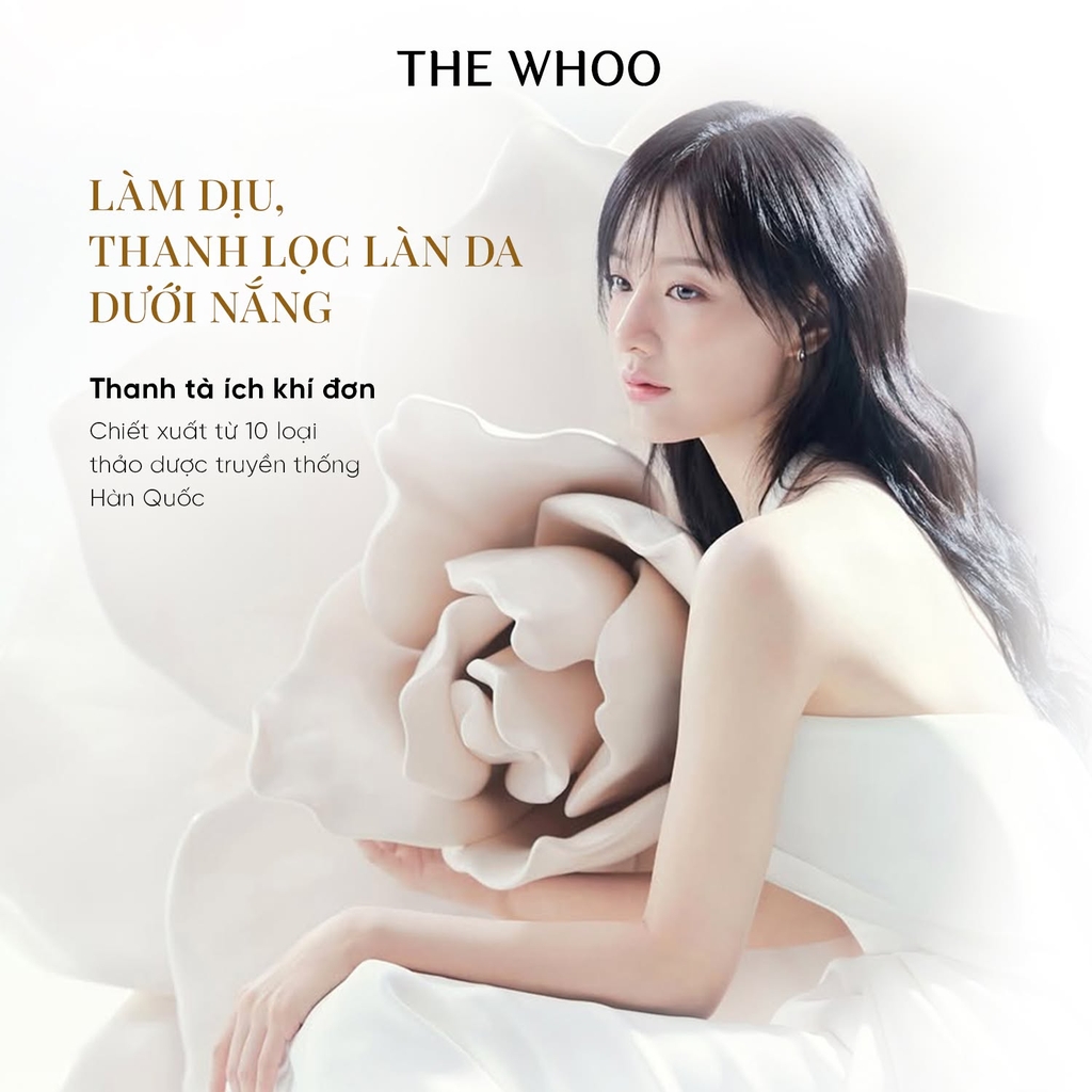 Kem chống nắng The Whoo UV Ultimate Red Vitamin Sunscreen Fullbox 50ml