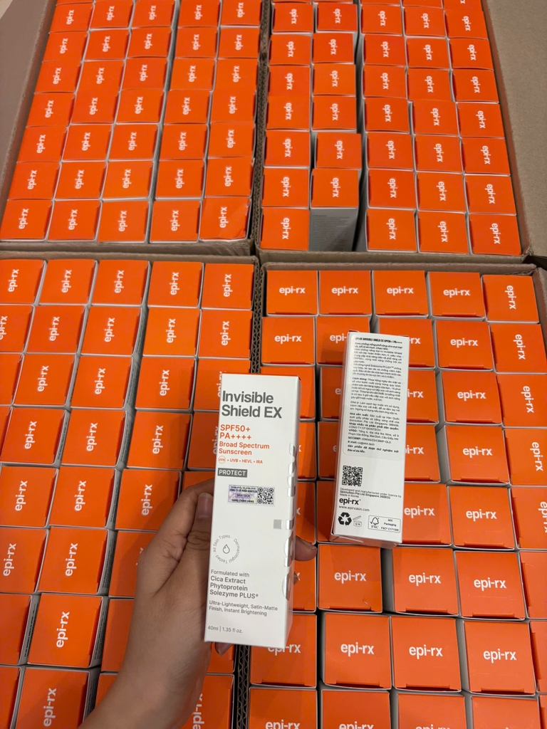 Kem Chống Nắng Epi-rx Invisible Shield EX SPF50+ 40ml - Fullbox Công Ty