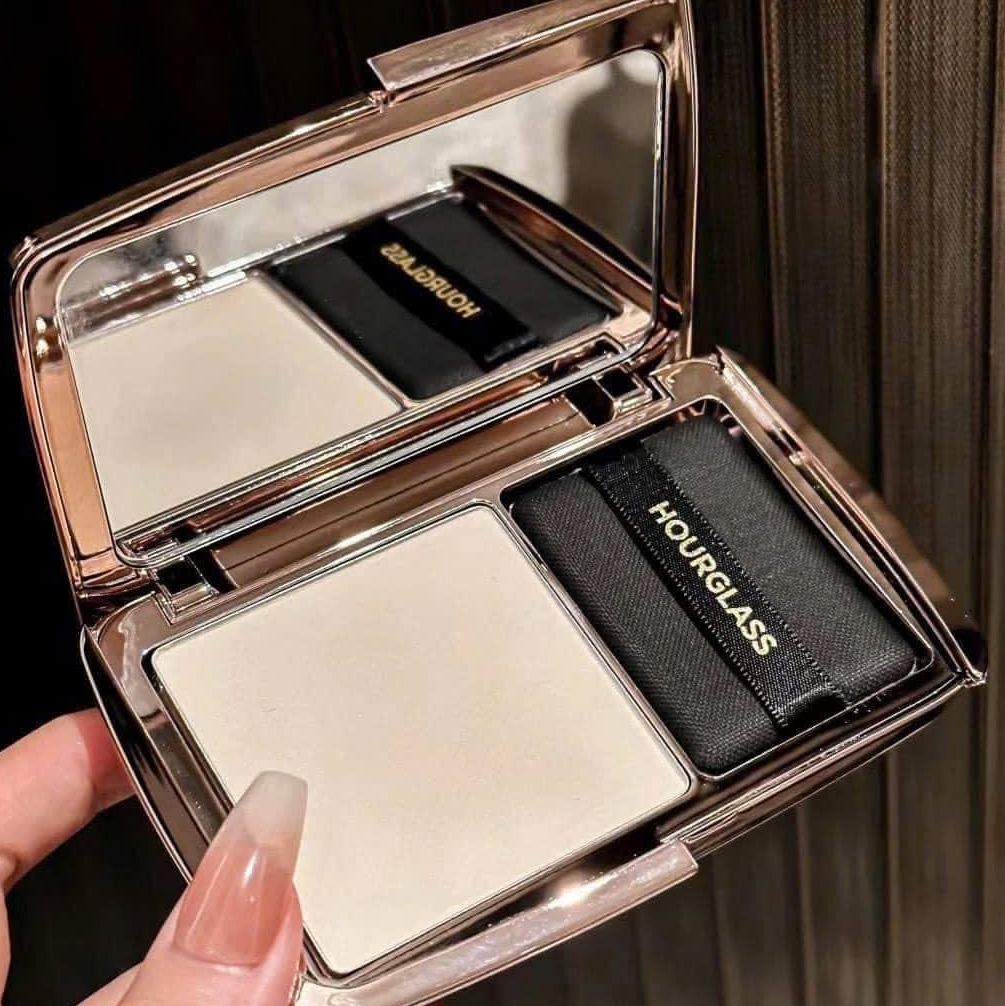 Phấn phủ nén Hourglass Airbrush Pressed Powder Vanish - Translucent 10.5g Fullbox Hàng Duty
