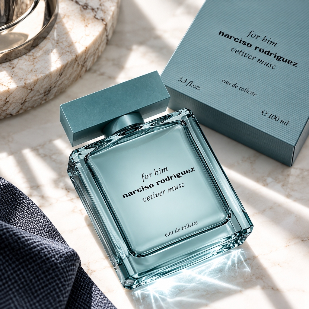 Nước hoa nam Narciso Rodriguez for him Vetiver Musc EDT 100ml Fullbox Hàng US