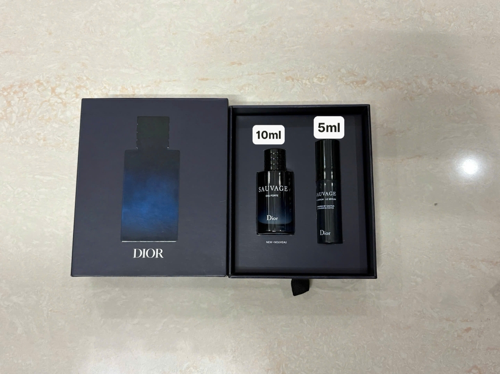 Set 2 Món Nước Hoa Nam Dior Sauvage Cao Cấp Hàng Công Ty