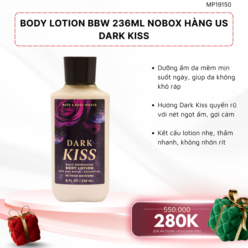 Body Lotion BBW 236ml - Nobox Hàng US