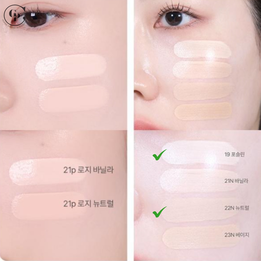 Cushion Wakemake Seamless Wear mini Cushion (Set full + lõi refill + mini 5g)