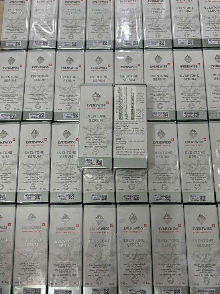 Serum Evenswiss Eventone Làm Mờ Thâm Nám Dưỡng Sáng Đều Màu Da 50ml - Fullbox - Hàng Công Ty
