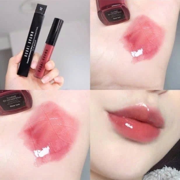 Son Kem Bóng Bobbi Brown Crushed Oil-Infused Gloss - Hàng US
