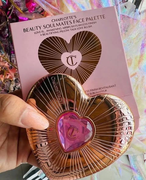 Phấn Má Hồng Charlotte Tilbury Pillow Talk Beauty Soulmates Palette Tone Flawless 10g Fullbox Hàng US
