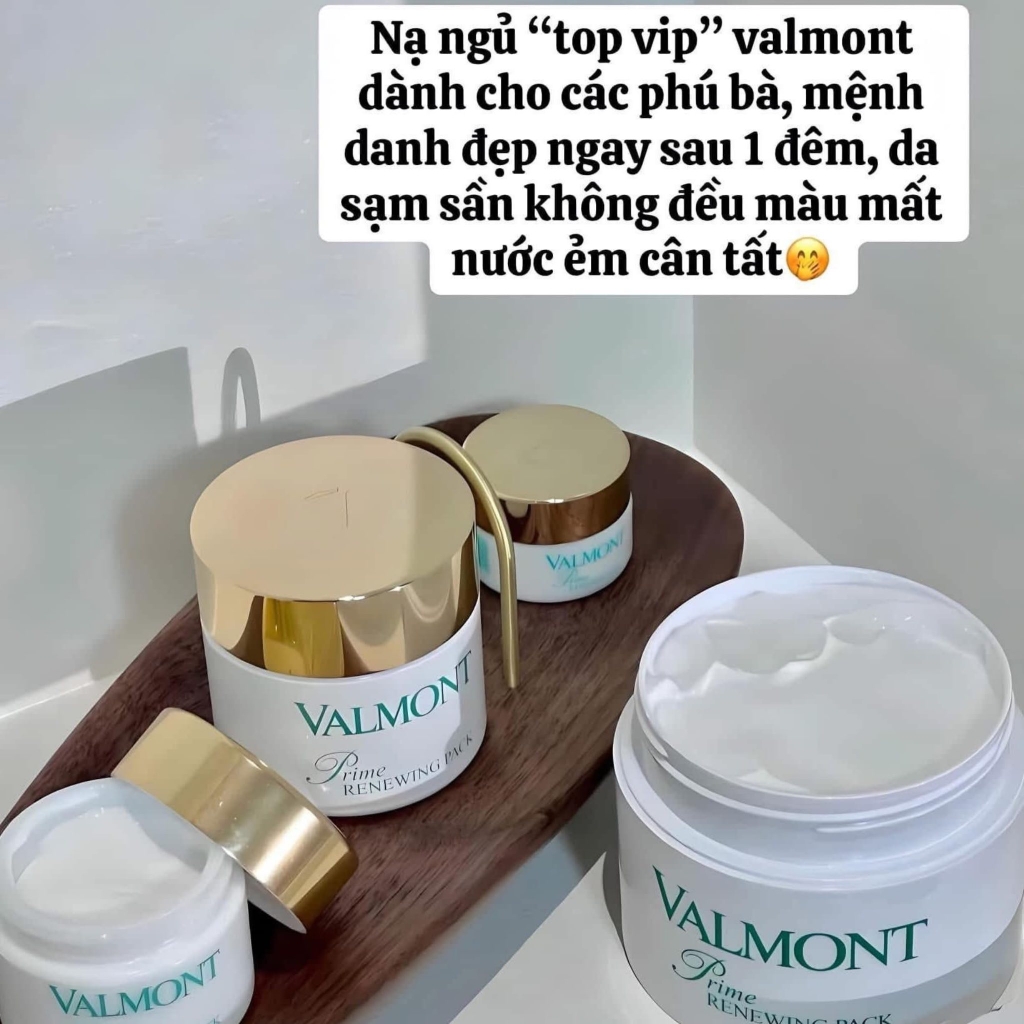 Mặt nạ Valmont Prime Renewing Pack 10ml Nobox - Hàng công ty