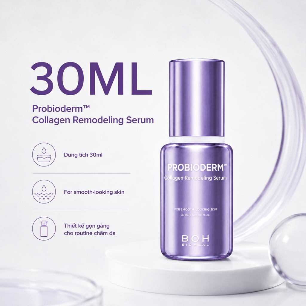 Serum Nâng Cơ Tái Tạo Collagen Bio Heal Boh Probioderm Collagen Remodeling 30ml - Tách Set Nobox