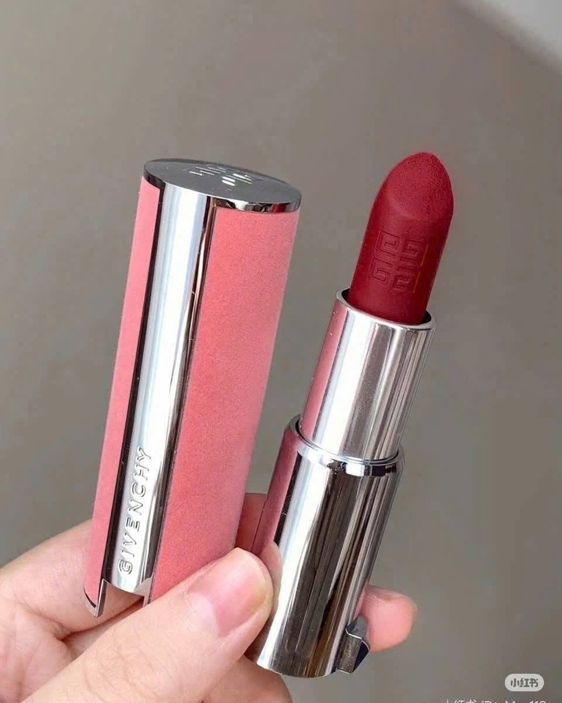Son Thỏi Givenchy Le Rouge Sheer Velvet - 37 Rouge Graine - 1.5g Fullbox - Hàng Duty