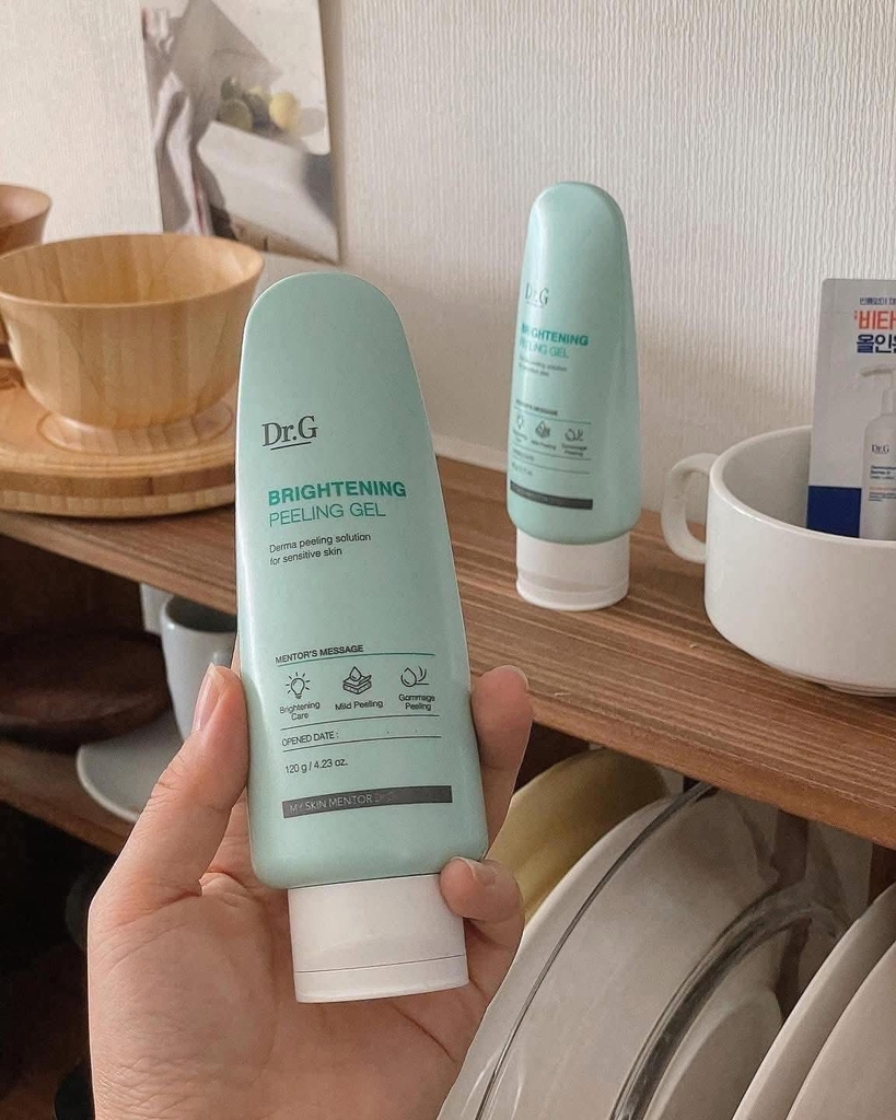 Tẩy da chết dạng gel Dr.G Brightening Peeling Gel 120g Tách set Nobox