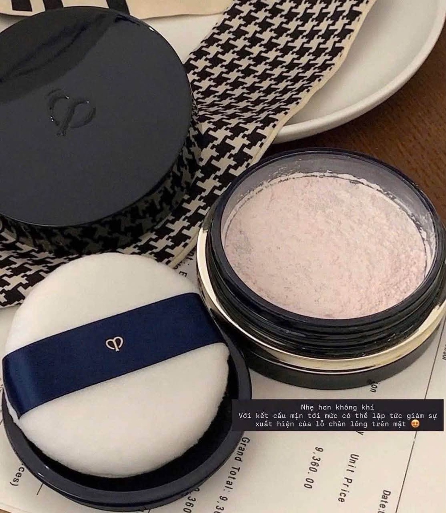 Phấn phủ Cle de peau Translucent Loose Powder 8g M1 (Small) Fullbox Hàng Duty