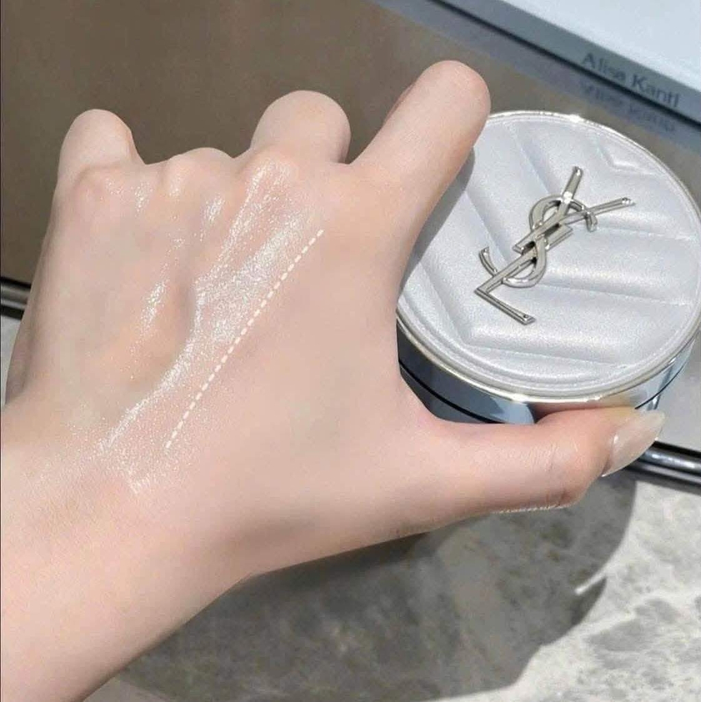 Cushion Phấn Nước YSL Xanh All Hours Blur Không Màu 14g - Fullbox Hàng Duty