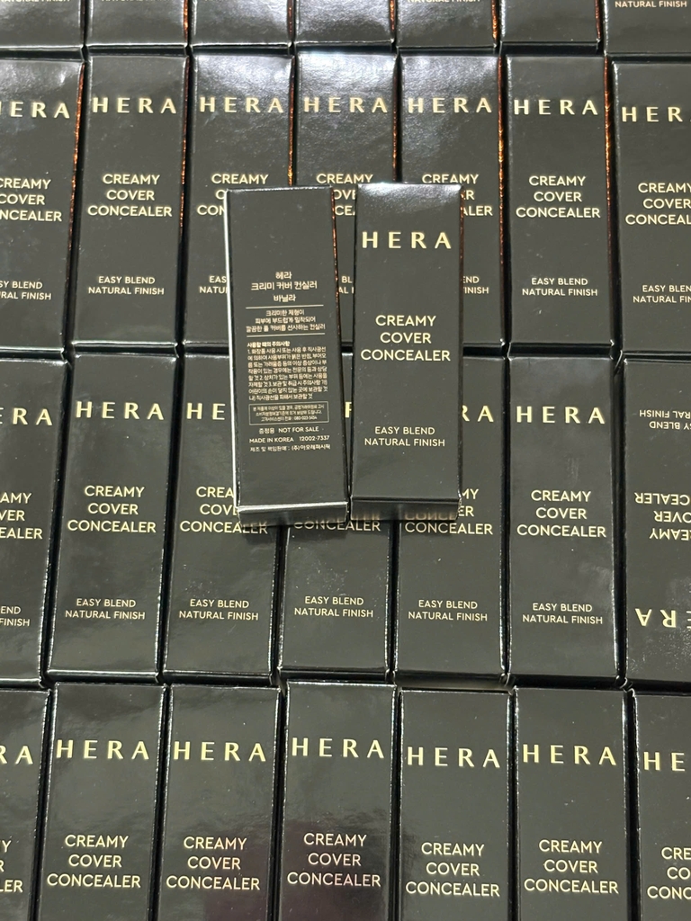 Kem Che Khuyết Điểm Hera Creamy Cover Concealer Mini - Vanilla - Fullbox 2.4g