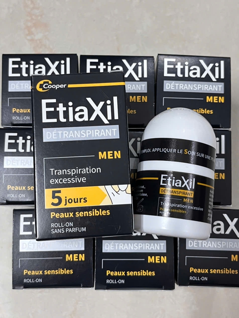 Lăn Khử Mùi EtiaXil Detranspirant - 15ml Fullbox Hàng Công ty