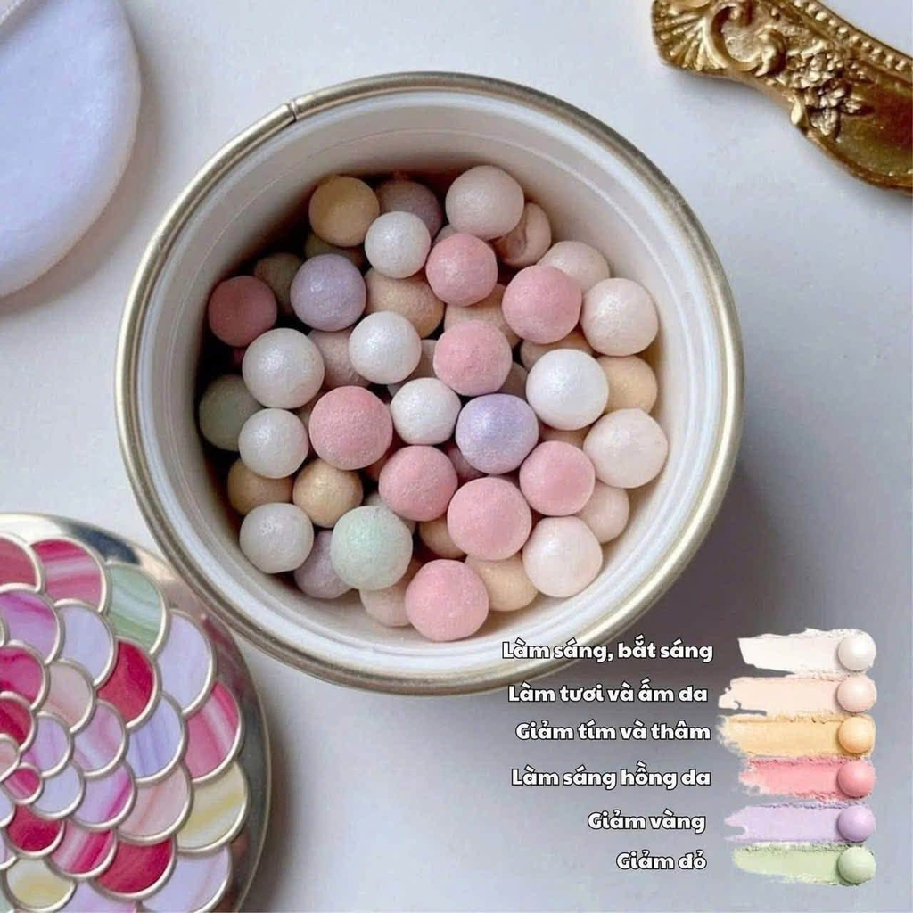 Phấn Phủ Ngọc Trai Guerlain Météorites Light-Revealing Pearls Of Powder - Tone 2 Cool/Rosé - 20g Fullbox Hàng Duty