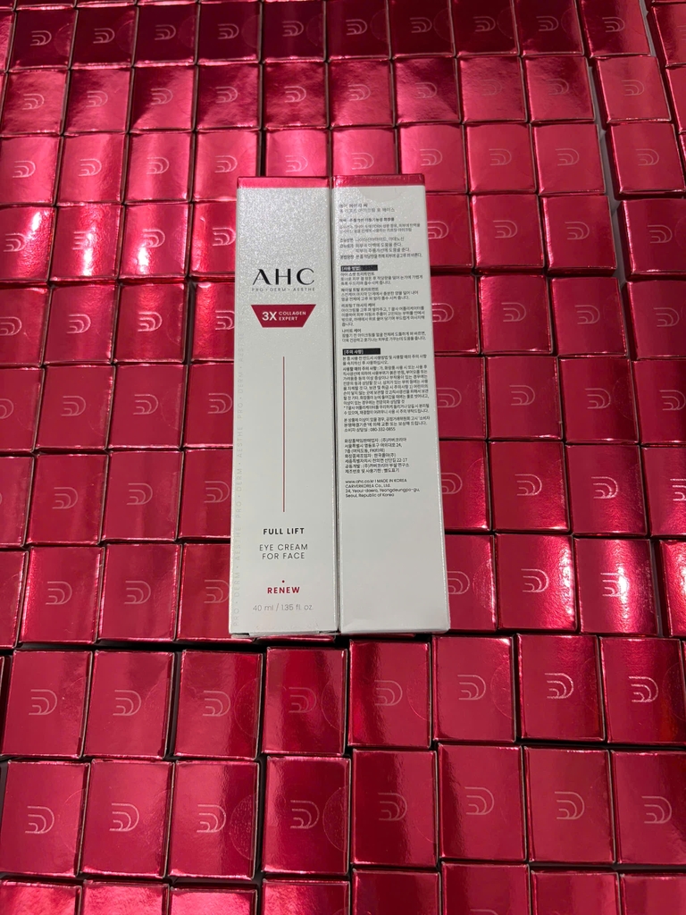 Kem mắt thanh lăn nhựa đỏ 3X 40ml Fullbox