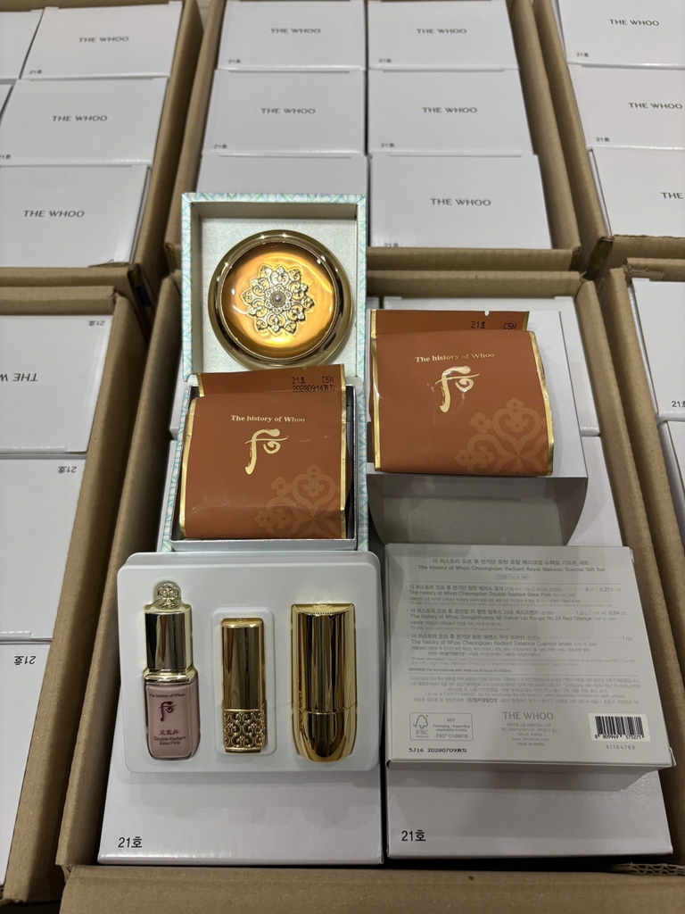 Cushion Whoo Nâu Cheongidan Radiant Essence Tone 21 - 15g