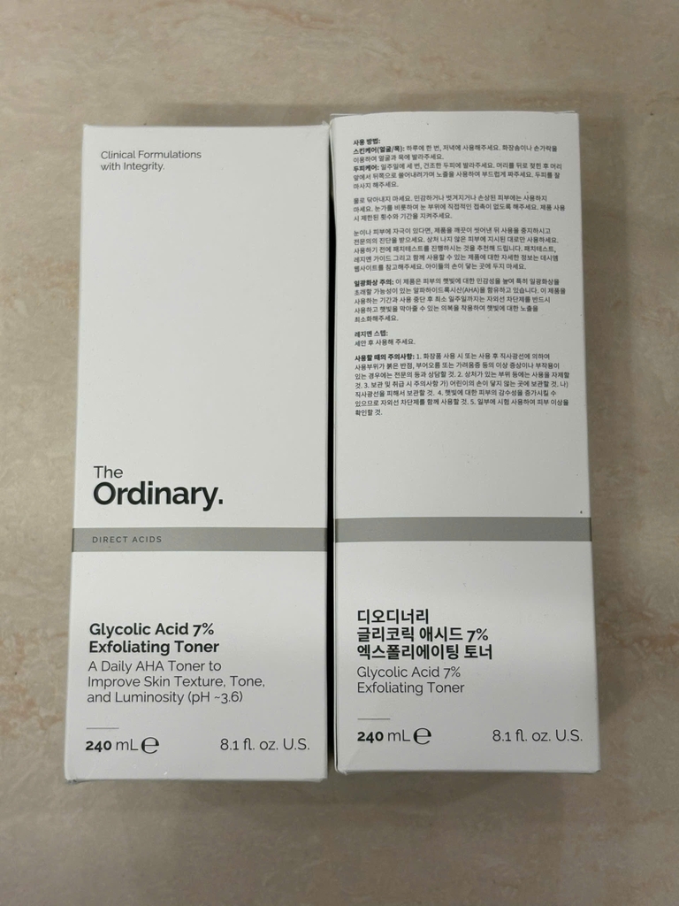 Toner The Ordinary Glycolic Acid 7% Exfoliating
