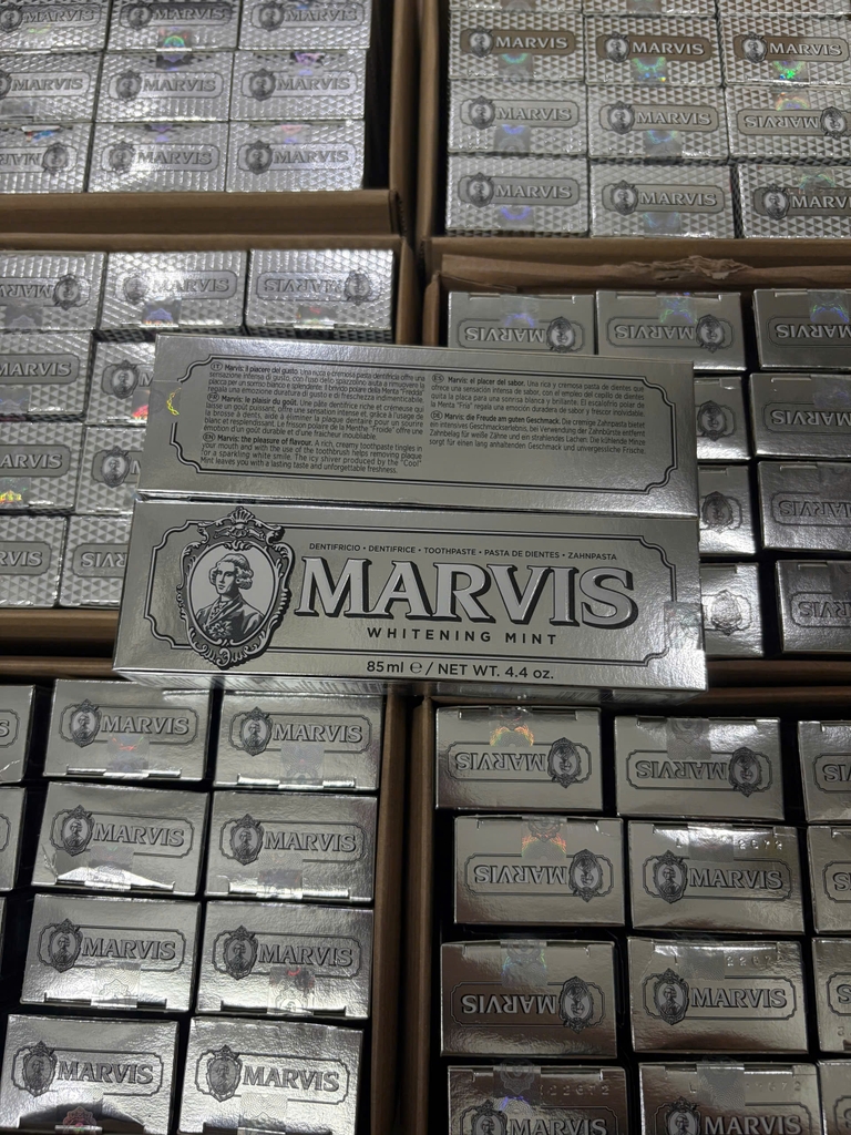 Kem Đánh Răng Làm Trắng Marvis 85g - Fullbox - Hàng Công Ty
