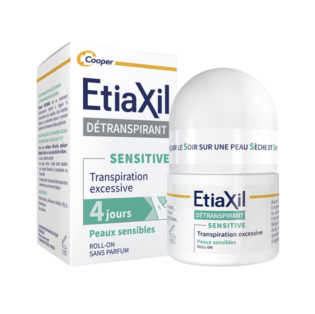 Lăn Khử Mùi EtiaXil Detranspirant - 15ml Fullbox Hàng Công ty