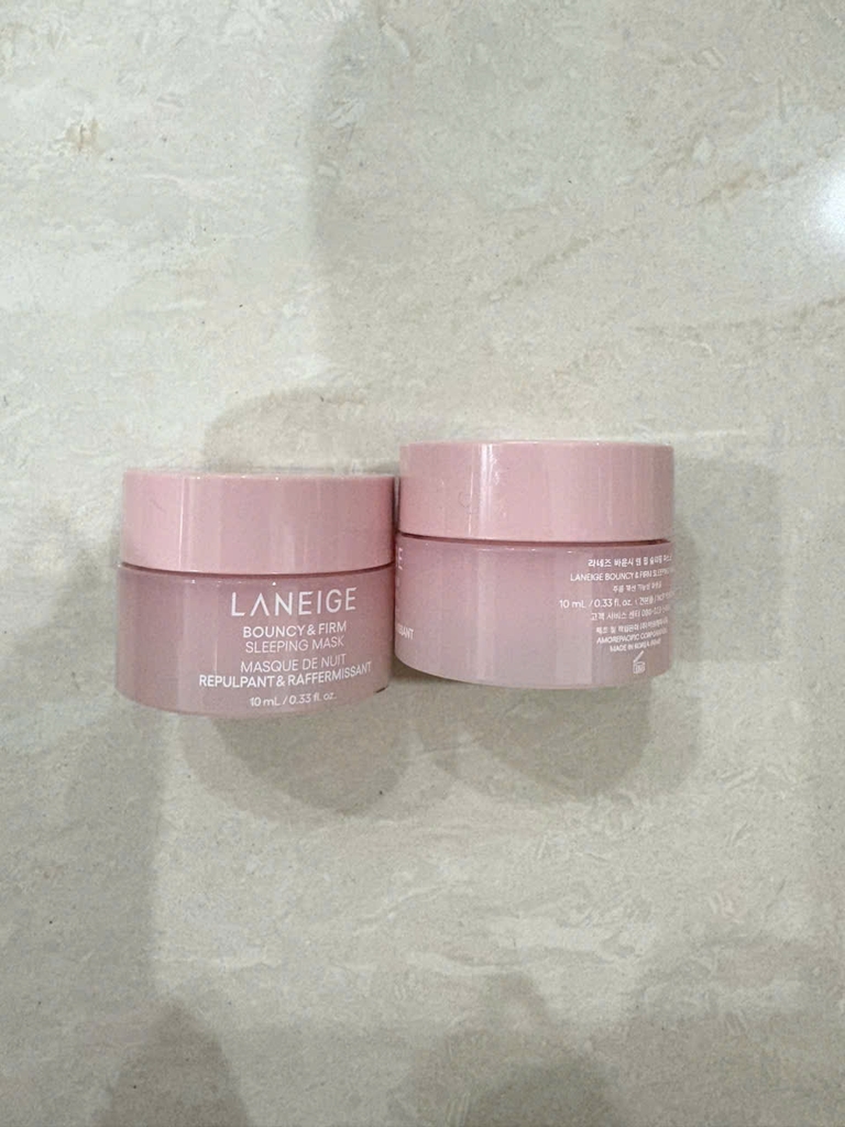 Mặt Nạ Ngủ Laneige Bouncy & Firm Sleeping Mask - Minisize 10ml - Hàng công ty