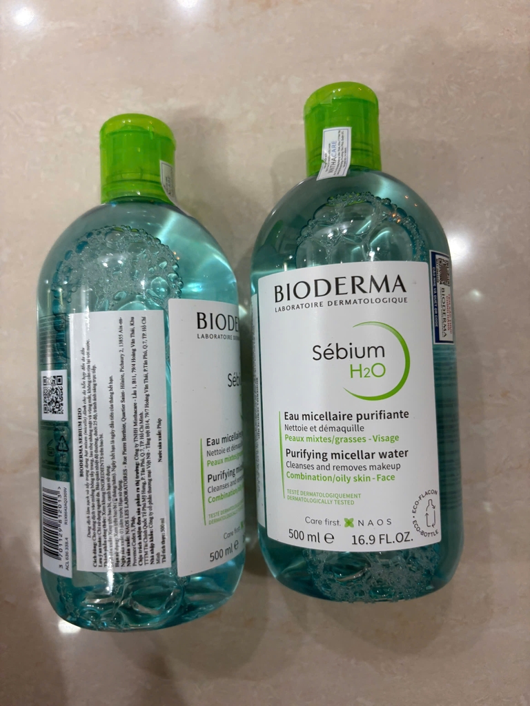 Nước Tẩy Trang Bioderma H2O Micellar (Sensibio/Sébium)