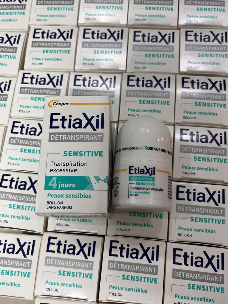 Lăn Khử Mùi EtiaXil Detranspirant - 15ml Fullbox Hàng Công ty