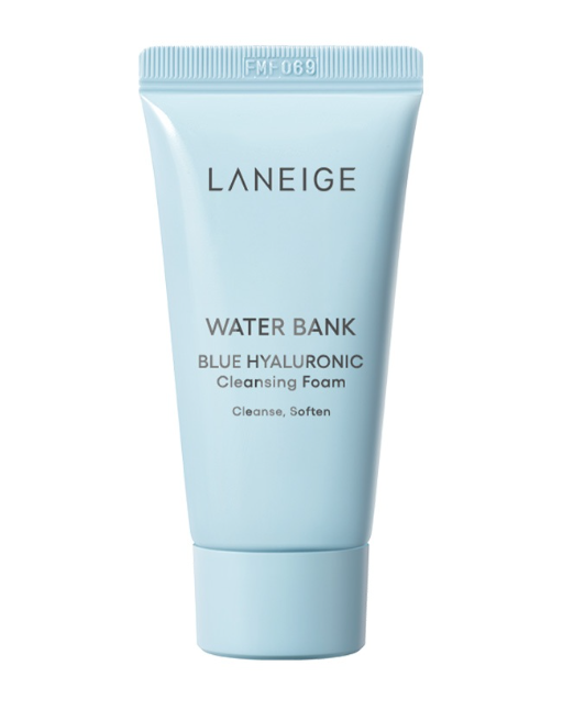 Sữa Rửa Mặt Laneige Water Bank Blue Hyaluronic Cấp Ẩm Dịu Da - 30g - Nobox