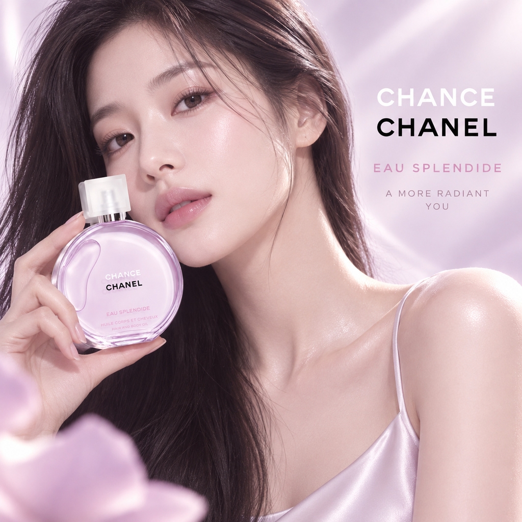 Dầu dưỡng Hair and Body Oil Chanel Chance Eau Splendide 150ml Fullbox Hàng Duty