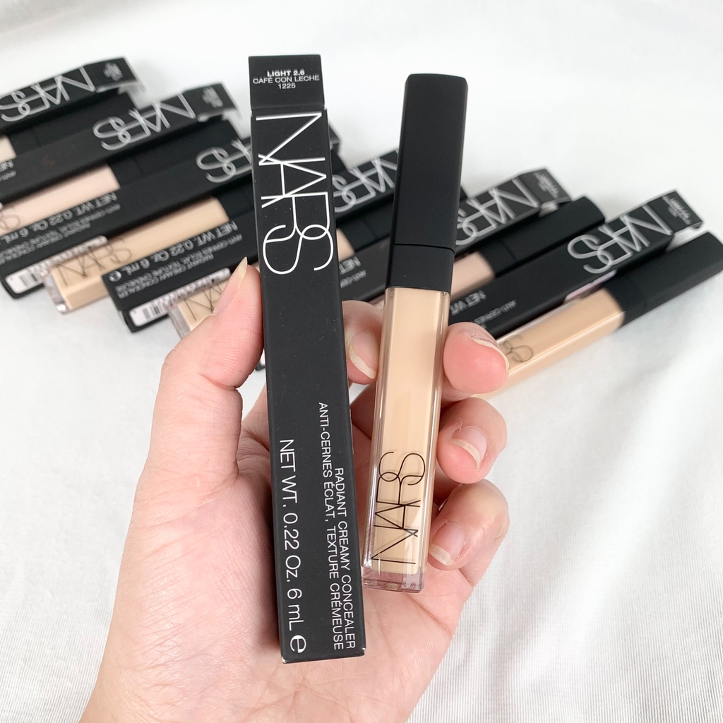 Kem Che Khuyết Điểm Nars Radiant Creamy Concealer 6ml - Fullbox - Hàng Duty