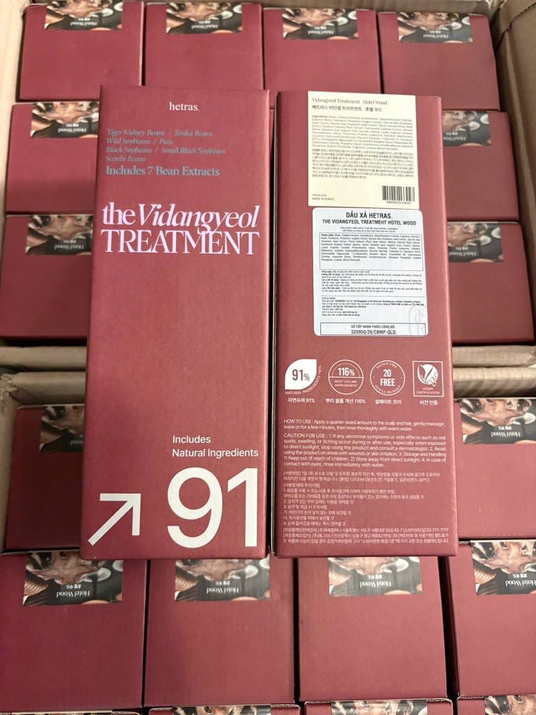 Dầu Ngăn Rụng Tóc Hương Nước Hoa Hetras Simkong Perfume Anti-Hair Loss No 07 Hotel Wood 1013ml Fullbox - Hàng Công Ty