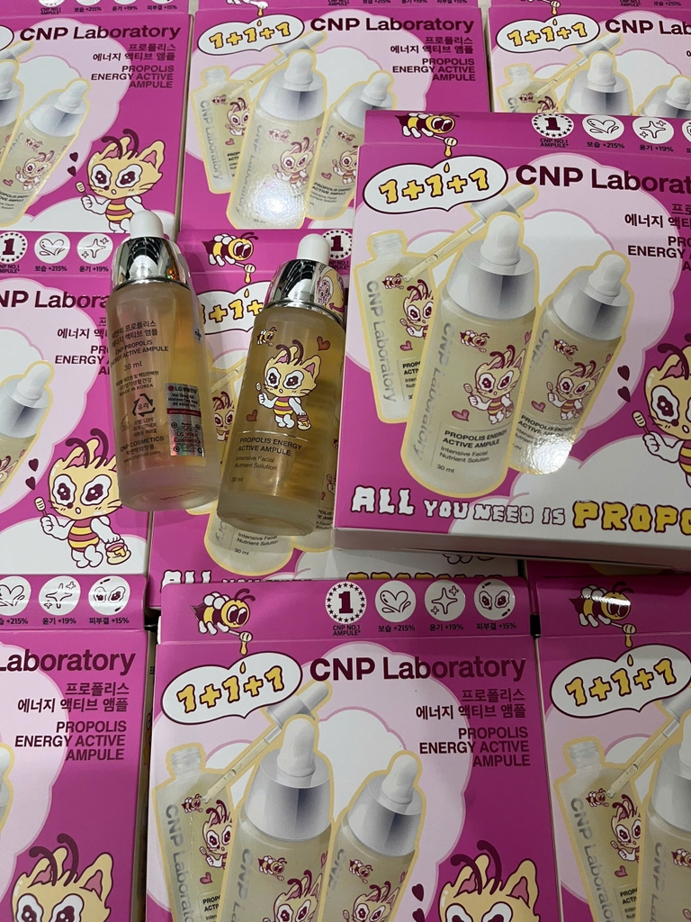 Serum Keo Ong Phục Hồi Da CNP Laboratory Propolis Energy Active Ampule 30ml - Tách Set Nobox