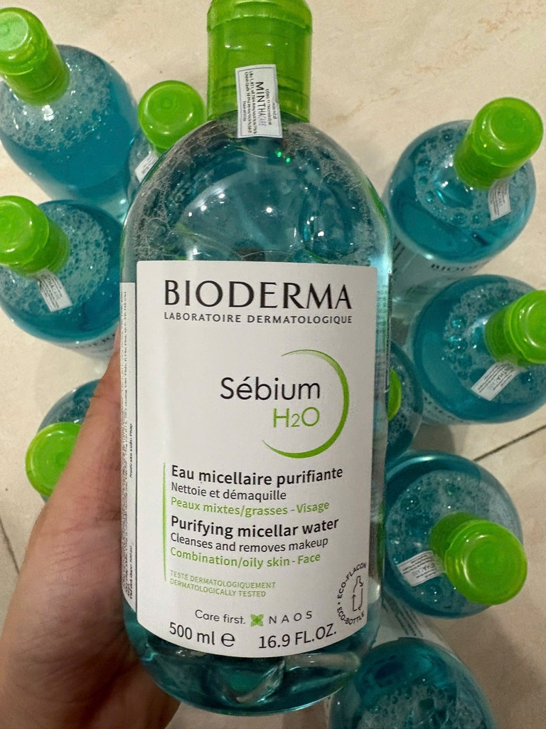 Nước Tẩy Trang Bioderma H2O Micellar (Crealine/ Sensibio/Sébium)